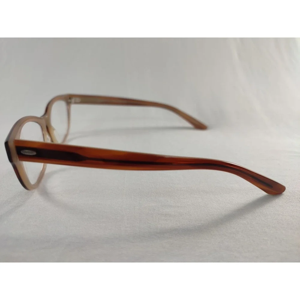 Barton Perreira Judy JRC Amber‎ Tortoise Eyeglass Frames Japan 49-17-140